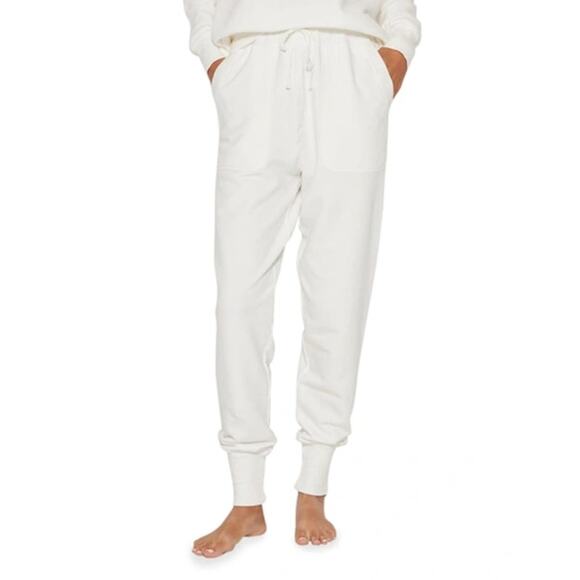 Equipment White Feme Cotton Vida Jogger Size Large - Picture 1 of 9